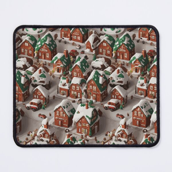 Item preview, Christmas village poster  designed and sold by VenZolic.