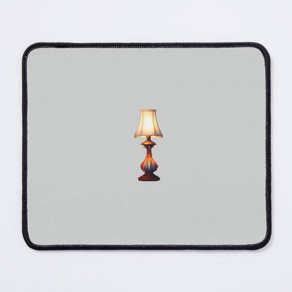 Item preview, Pixel Art Lamp Design Print designed and sold by randomtdesigns.