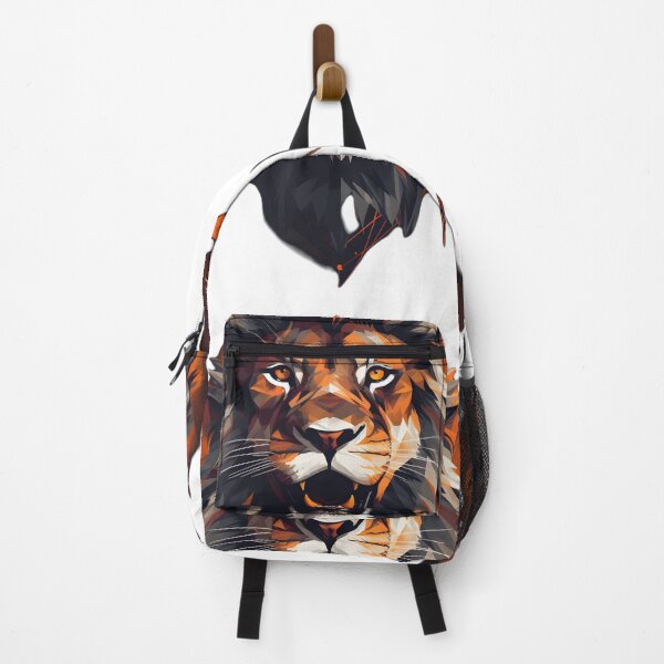 Item preview, lion roar, orange, black, white, spray designed and sold by Mundotakus.