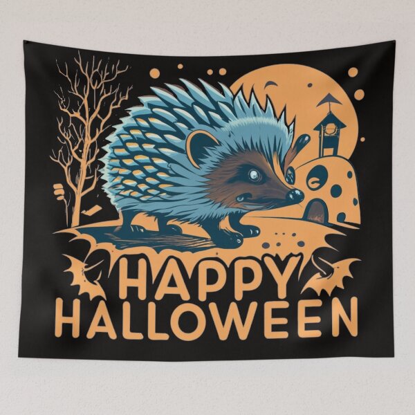 Item preview,  halloween hedgehog designed and sold by czarnyfeniks.
