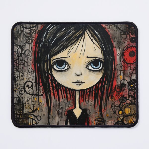 Item preview, Sweet and pretty girl with black hair and big blue eyes designed and sold by EDSOP.