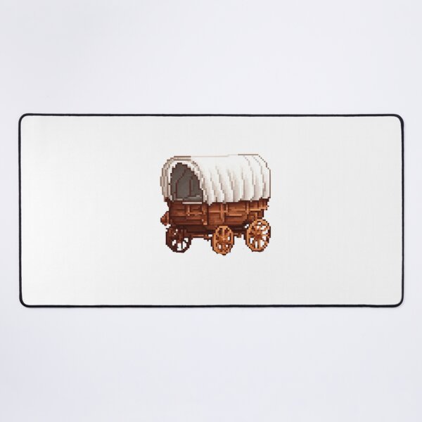 Item preview, Pixel Art Covered Wagon Design Print designed and sold by randomtdesigns.
