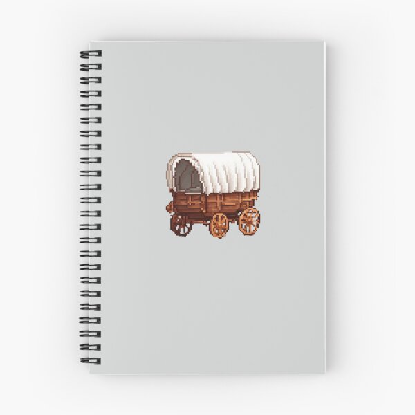 Item preview, Pixel Art Covered Wagon Design Print  designed and sold by randomtdesigns.