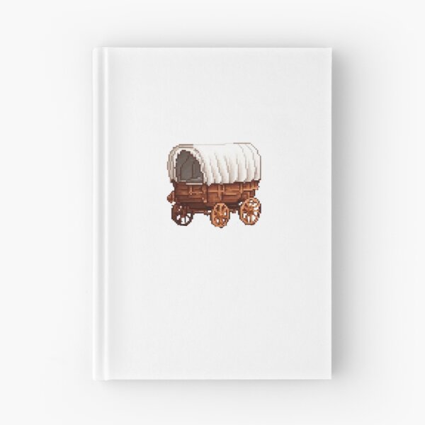 Item preview, Pixel Art Covered Wagon Design Print  designed and sold by randomtdesigns.