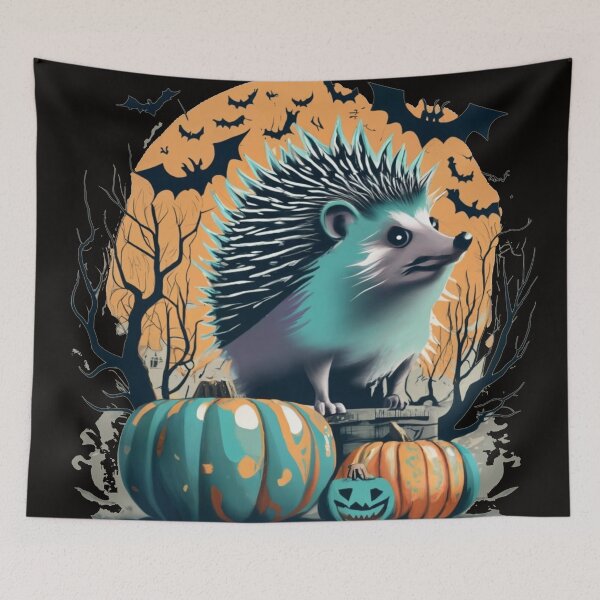 Item preview, halloween hedgehog designed and sold by czarnyfeniks.