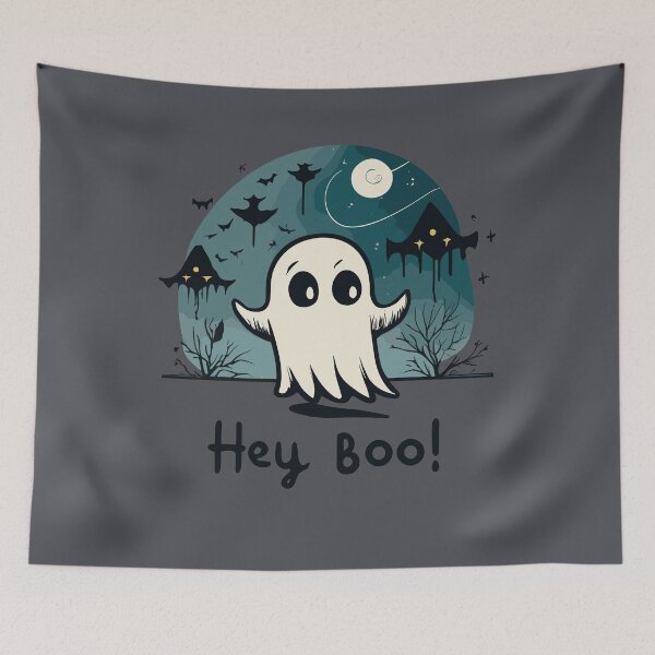 Item preview, Ethereal Echoes: Boo-tiful Ghosts Pattern designed and sold by KaleidoKiosk.