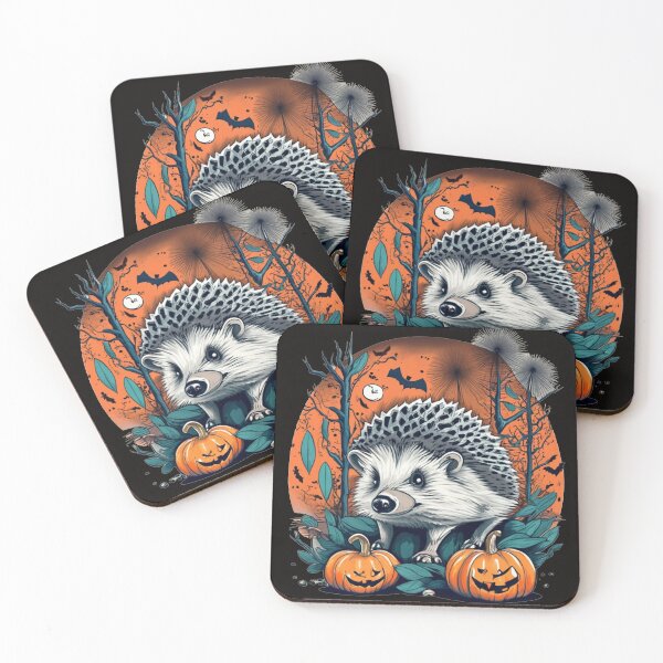 Item preview, halloween hedgehog designed and sold by czarnyfeniks.