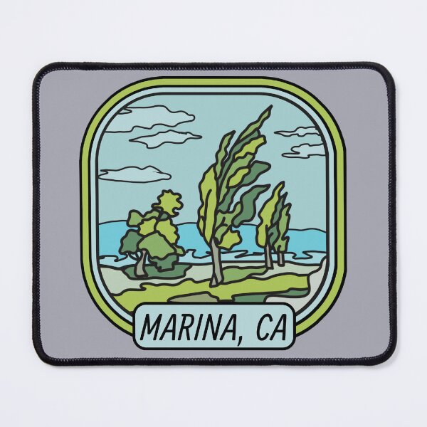 Item preview, Marina California Landscape designed and sold by Unhinged Heather.