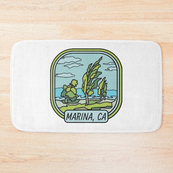 Item preview, Marina California Landscape designed and sold by Unhinged Heather.