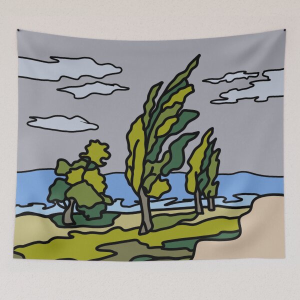 Item preview, Marina California Landscape designed and sold by Unhinged Heather.