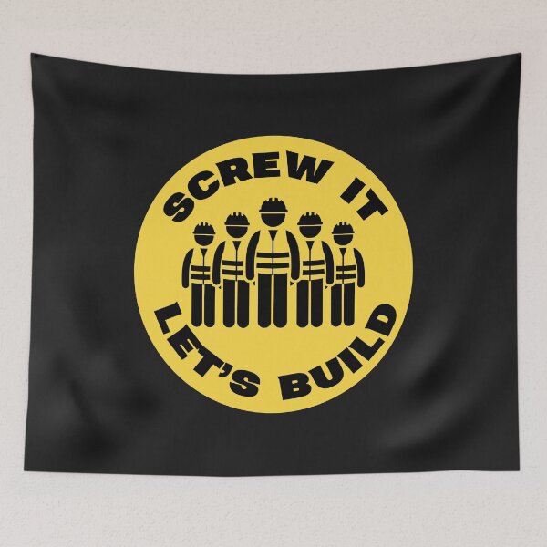 Item preview,  Screw It Let's Build : (Construction Worker Humor) designed and sold by Skeelo702.