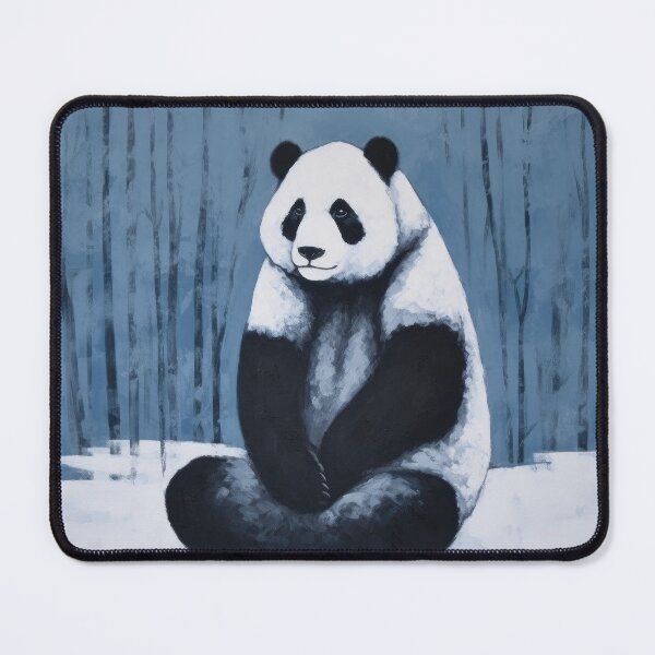 Item preview, Panda Bear Sitting in Snow designed and sold by YoPedro.