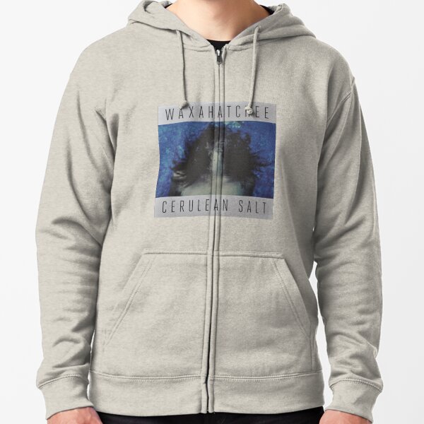 Waxahatchee - cerulan salt vinyl LP sleeve art fan art Zipped Hoodie