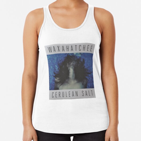 Waxahatchee - cerulan salt vinyl LP sleeve art fan art Racerback Tank Top
