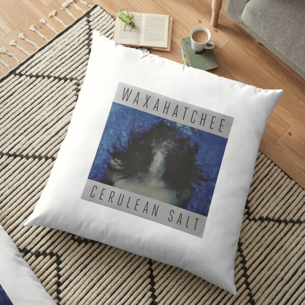 Waxahatchee - cerulan salt vinyl LP sleeve art fan art Floor Pillow
