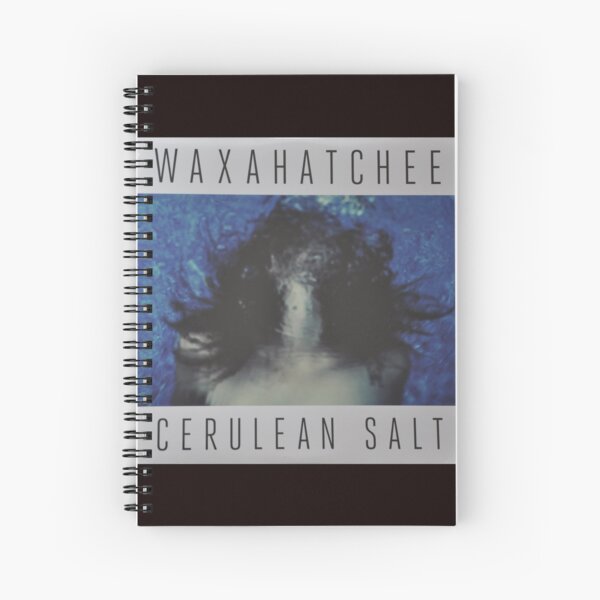Waxahatchee - cerulan salt vinyl LP sleeve art fan art Spiral Notebook