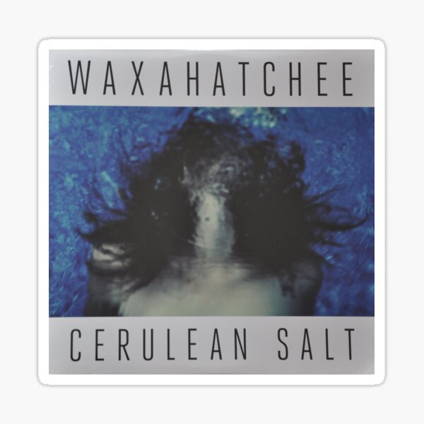 Waxahatchee - cerulan salt vinyl LP sleeve art fan art Sticker