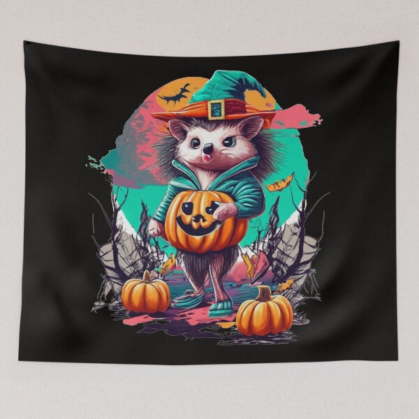 Item preview, halloween hedgehog designed and sold by czarnyfeniks.