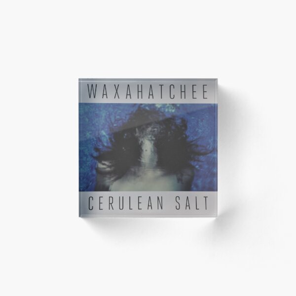 Waxahatchee - cerulan salt vinyl LP sleeve art fan art Acrylic Block