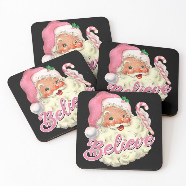 Item preview, Retrp Vintage Santa Claus Believe Candy Cane Christmas designed and sold by Mikhailaw.