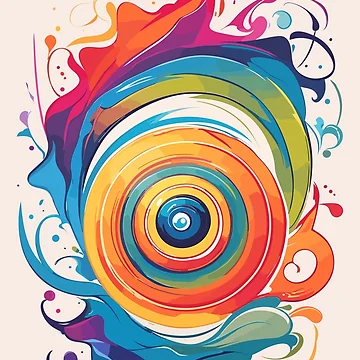Artwork thumbnail, Abstract chakra visualization 2 by InkElemental