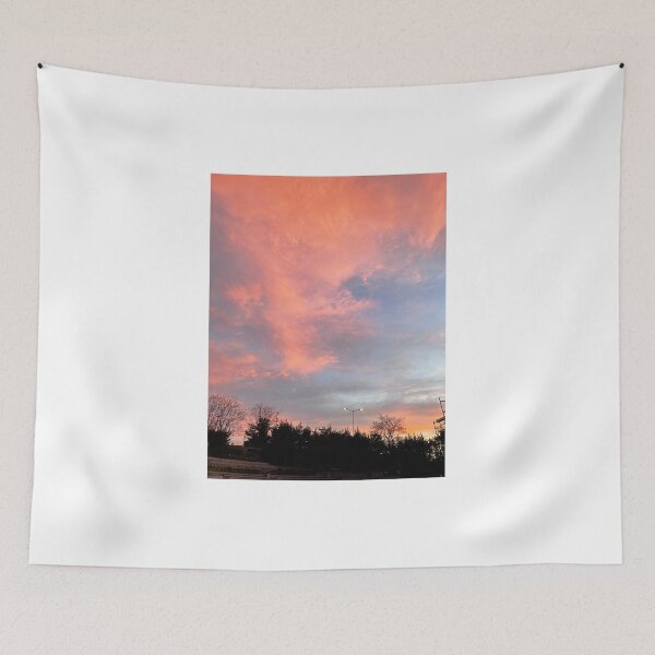 Item preview, Pink beautiful sky  designed and sold by Artwithrania.