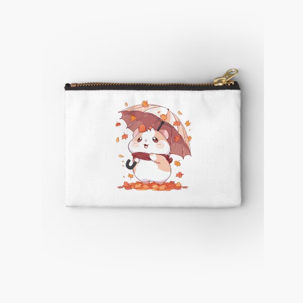 Item preview, Cute Fall Hamster with Umbrella designed and sold by KIBBYKO.