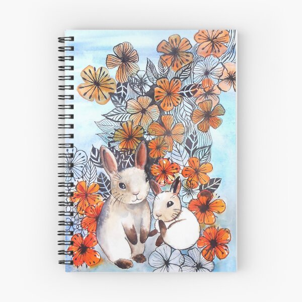 Item preview, Flower power bunnies designed and sold by StudioKaufmann.