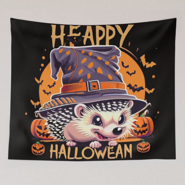 Item preview, halloween hedgehog designed and sold by czarnyfeniks.