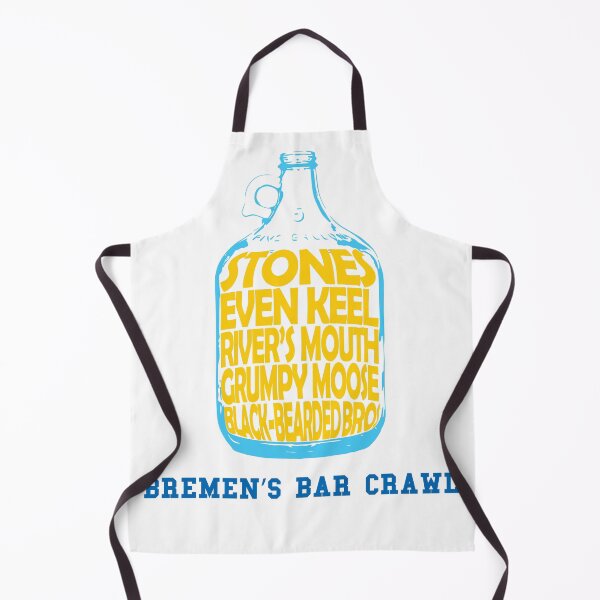 Item preview, Bremen's Bar Crawl - White designed and sold by wukkio.