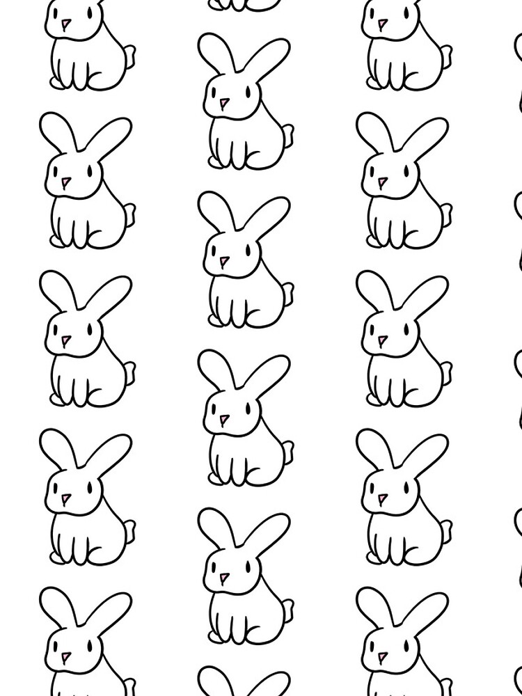 Thumbnail 4 of 4, iPhone Case, Sweet Rabbit Sitting designed and sold by Whimlost.