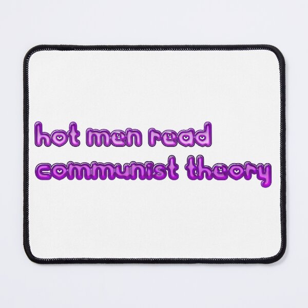 Item preview, hot men read communist theory designed and sold by PositiveVibes02.