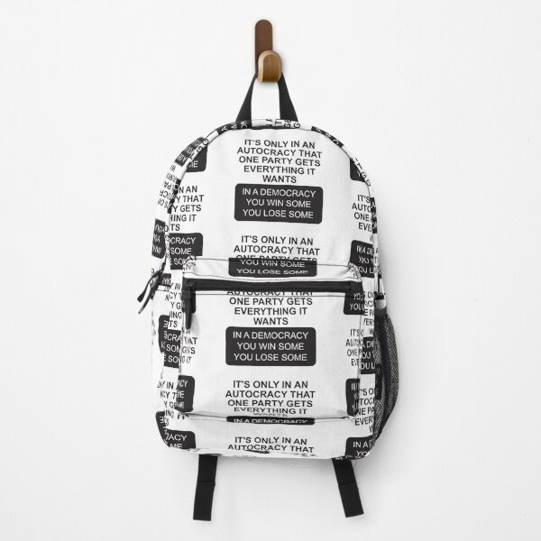 Item preview, Autocracy versus democracy designed and sold by Politics-Corner.