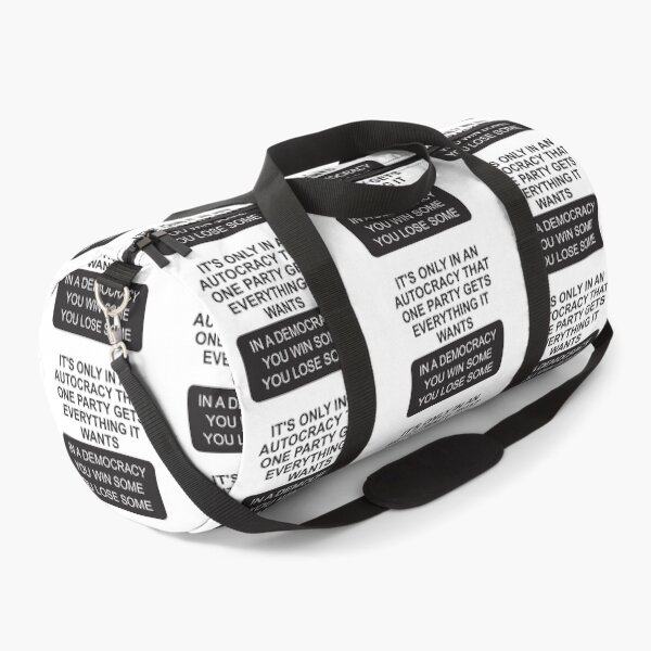 Item preview, Autocracy versus democracy designed and sold by Politics-Corner.