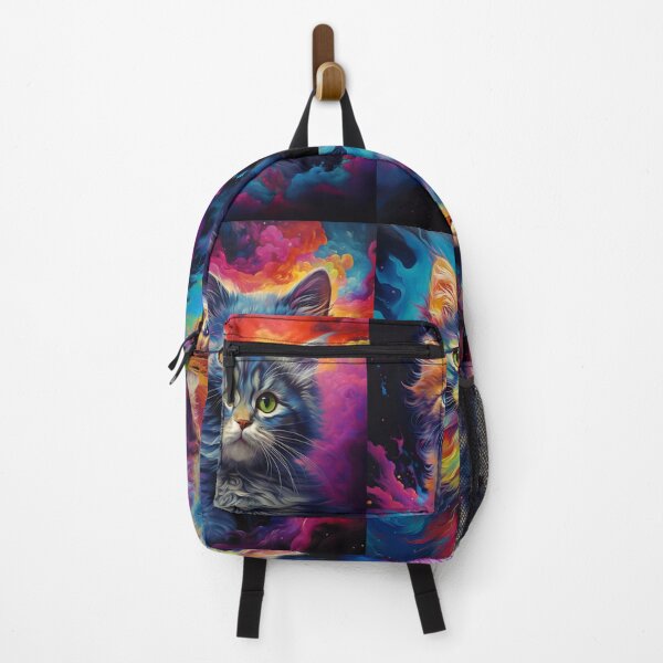 Item preview, Kittens in Colorful Clouds designed and sold by wumples.