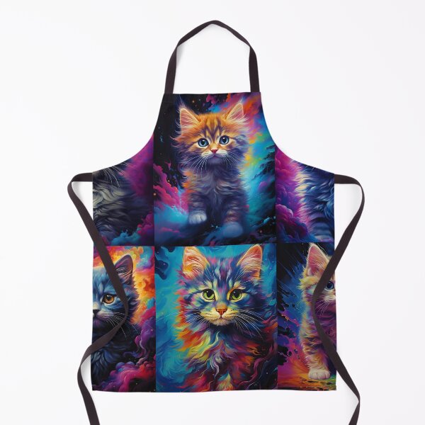Item preview, Kittens in Colorful Clouds designed and sold by wumples.