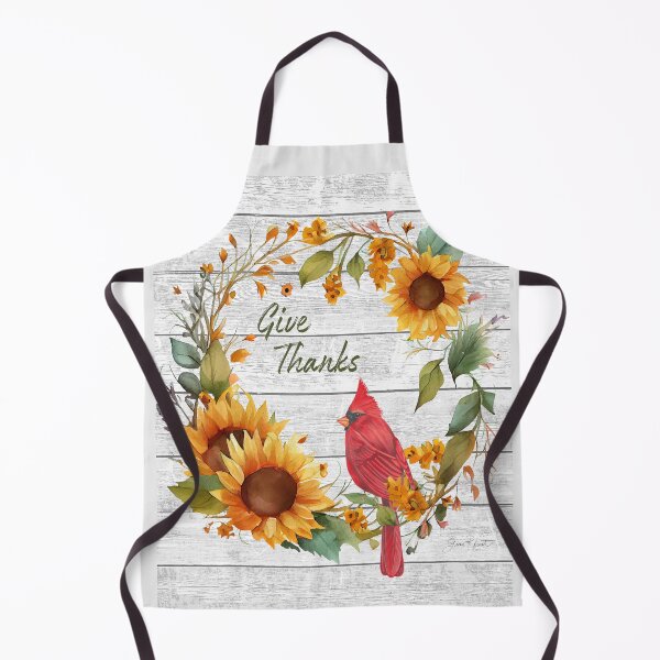 Item preview, Cardinal on Sunflower Wreath designed and sold by Jean Plout.