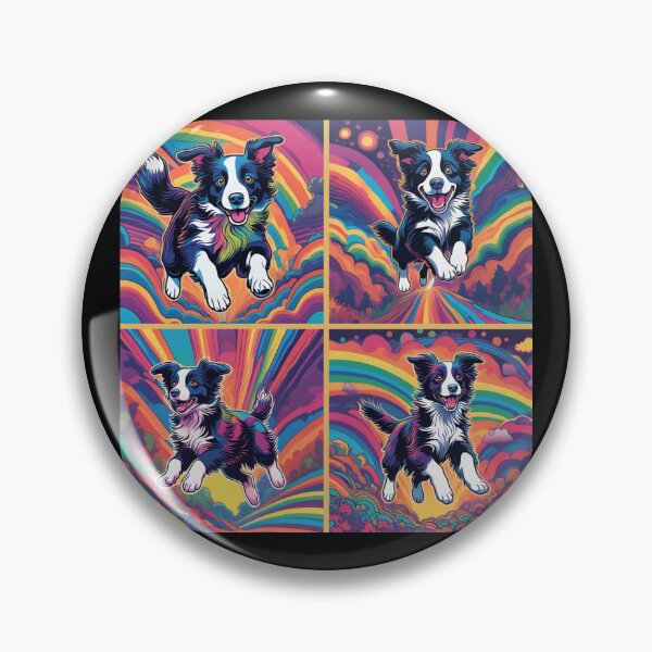 Item preview, Border Collie squares designed and sold by itskindaugly.
