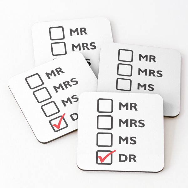Item preview, PhD University Graduation Gift: Mr Mrs Ms Dr designed and sold by Academugs.