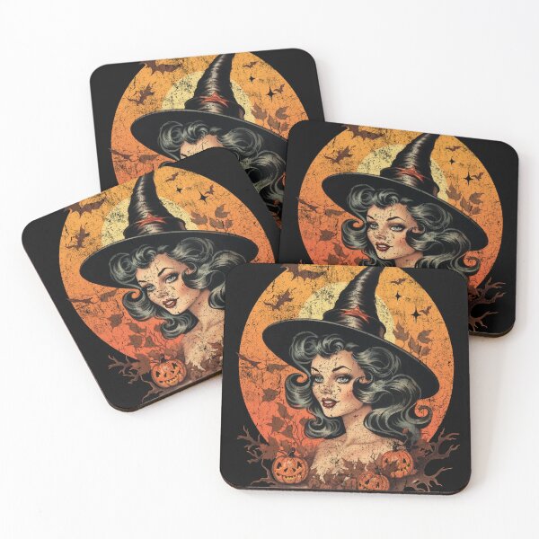 Item preview, Vintage Witch - Halloween Design designed and sold by vladocar.
