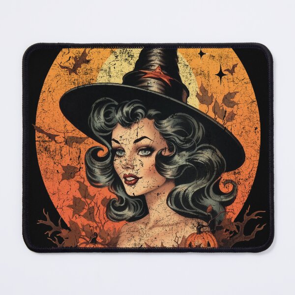 Item preview, Vintage Witch - Halloween Design designed and sold by vladocar.