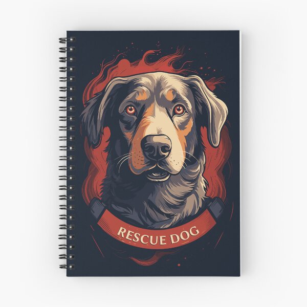 Item preview, Service animals (4) RESCUE DOG designed and sold by atzek.
