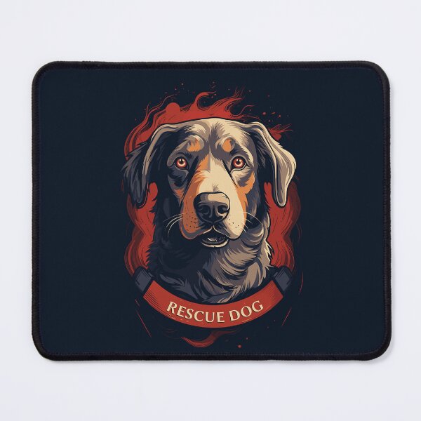 Item preview, Service animals (4) RESCUE DOG designed and sold by atzek.