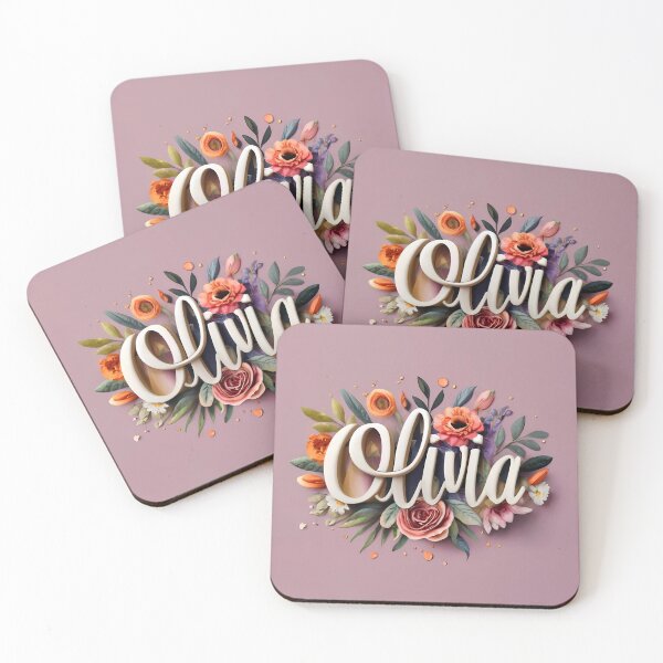 Item preview, Olivia is a Beautiful and Timeless name ! Peace and Harmony ! designed and sold by Cruelife.