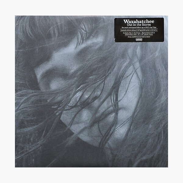 Waxahatchee - out in the storm vinyl LP sleeve art fan art Photographic Print
