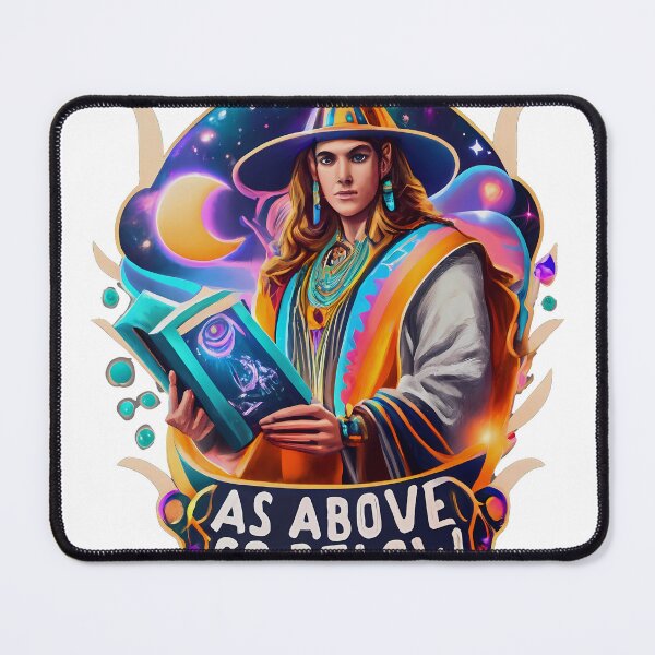 Item preview, Wizard Illustration - As Above So Below designed and sold by mmllcadmin.