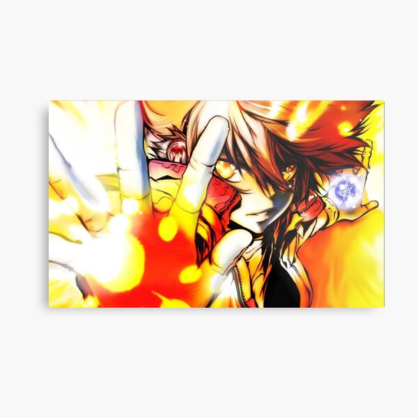 Katekyo hitman reborn Metal Print