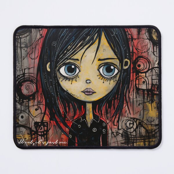 Item preview, Sweet and pretty girl with black hair and big blue eyes designed and sold by EDSOP.
