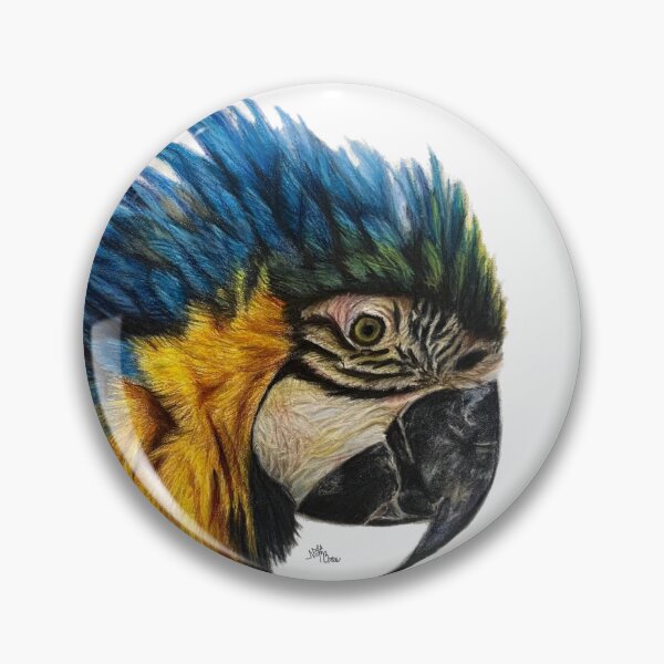 Item preview, Brightly colored parrot designed and sold by NathBros.