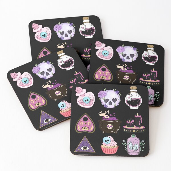 Item preview, Spooky kawaii Halloween witchy sweet magic designed and sold by Night Bloom Designs.